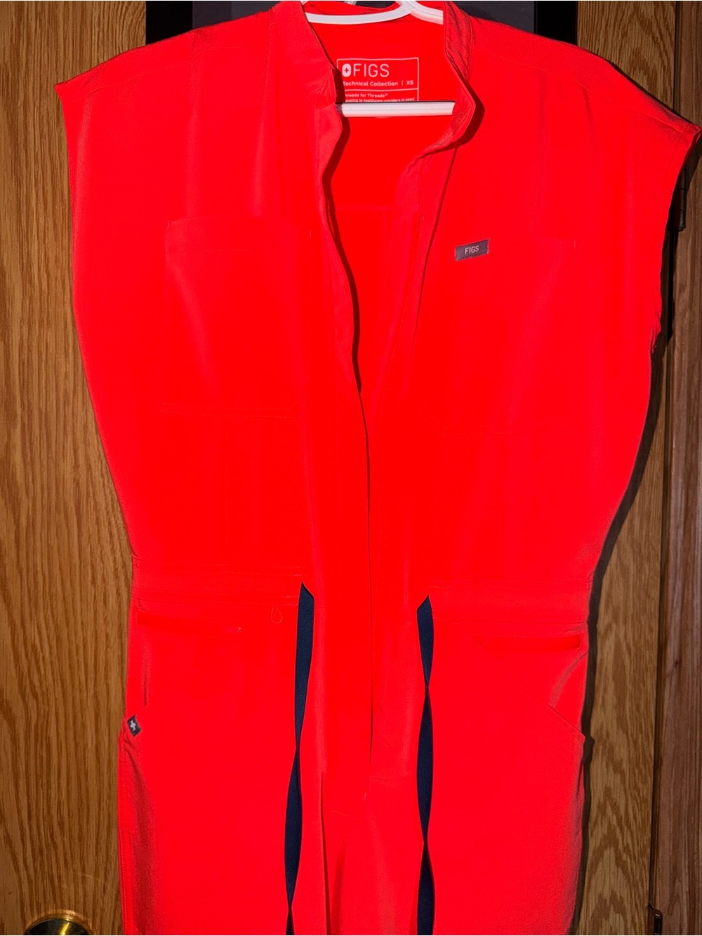 Figs XS Rafaela Cargo Scrub Jumpsuit Regular Length